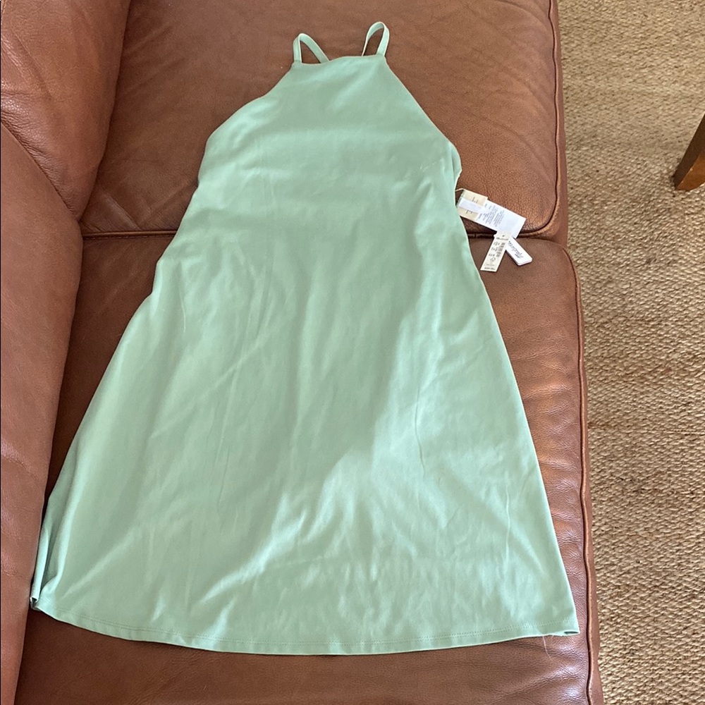 Madewell Sage Green Athletic Dress